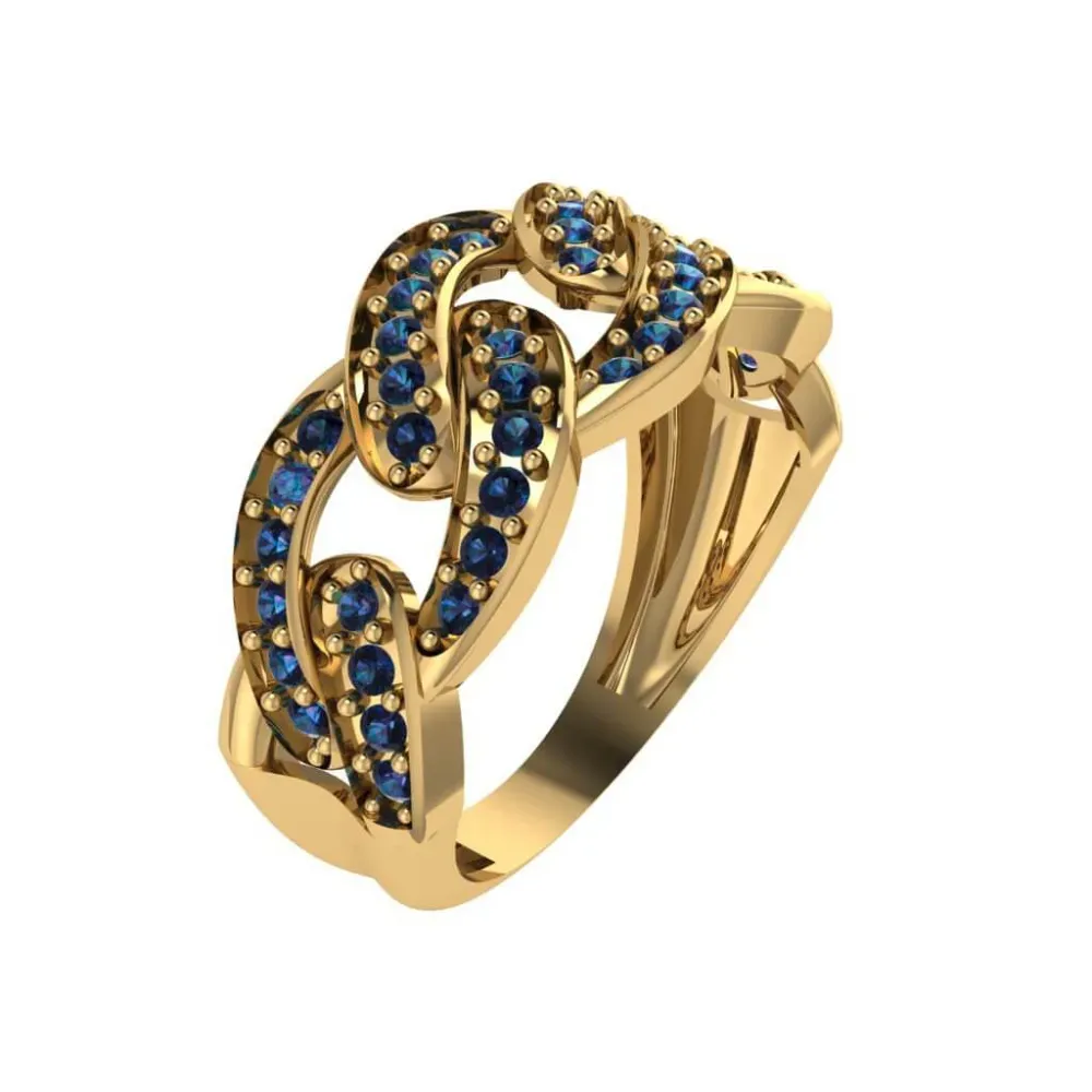 Voxel Carat 3D Designer Pendant Necklace with Chain - Custom 3D Printed Pendant Jewelry - Exclusive Necklace Designs - Pendant Chains India